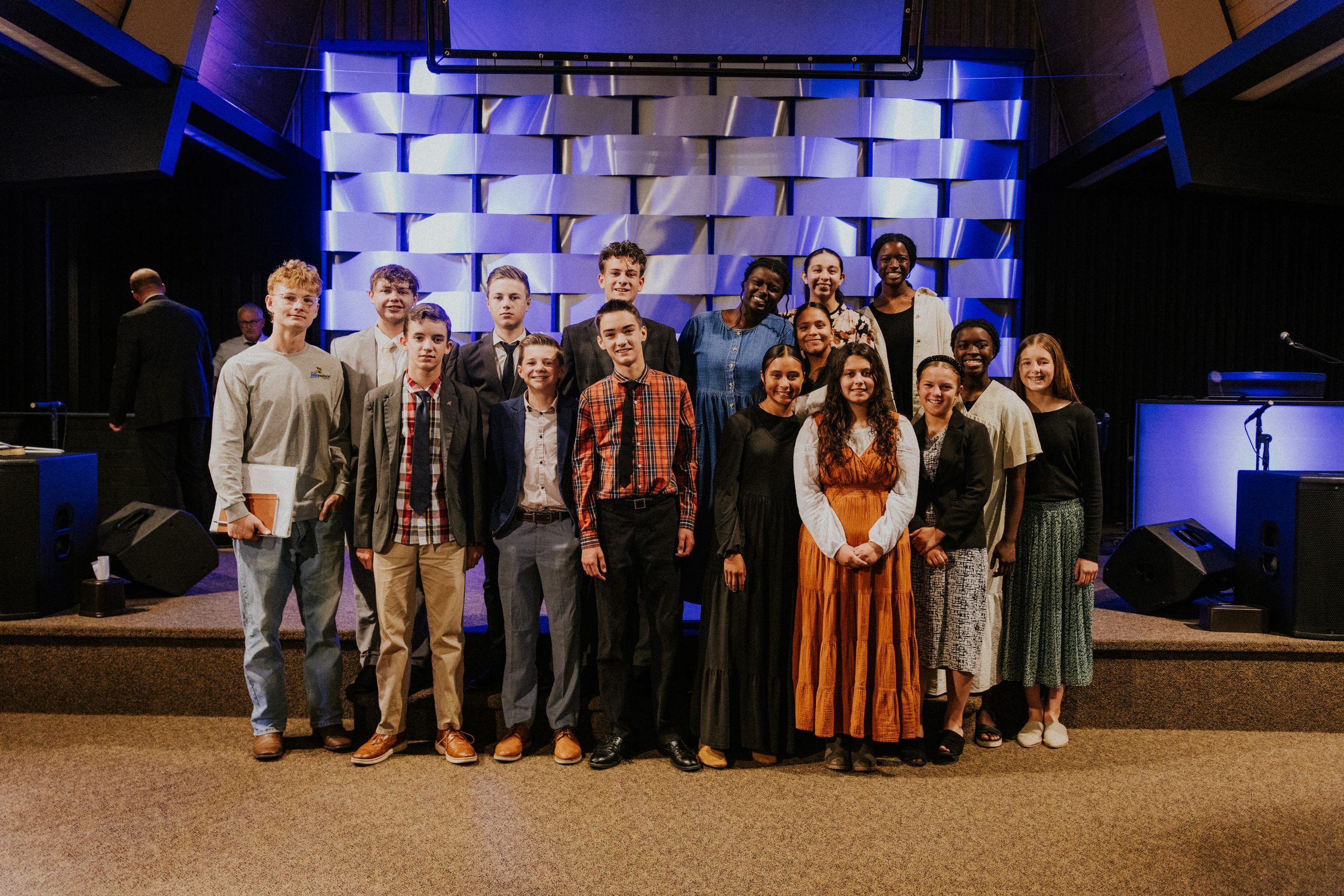 Students at Jesus Church in Watertown, SD